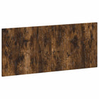 Hoofdbord wandmontage 120x50 cm gerookt eiken