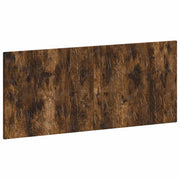 Hoofdbord wandmontage 120x50 cm gerookt eiken