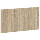 Hoofdbord 100x3x50 cm bewerkt hout Sonoma Eiken wandmontage