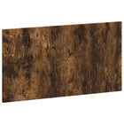 Hoofdbord wandmontage 100x50 cm gerookt eiken