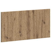 Hoofdbord 100x50 cm bewerkt hout artisanaal eiken