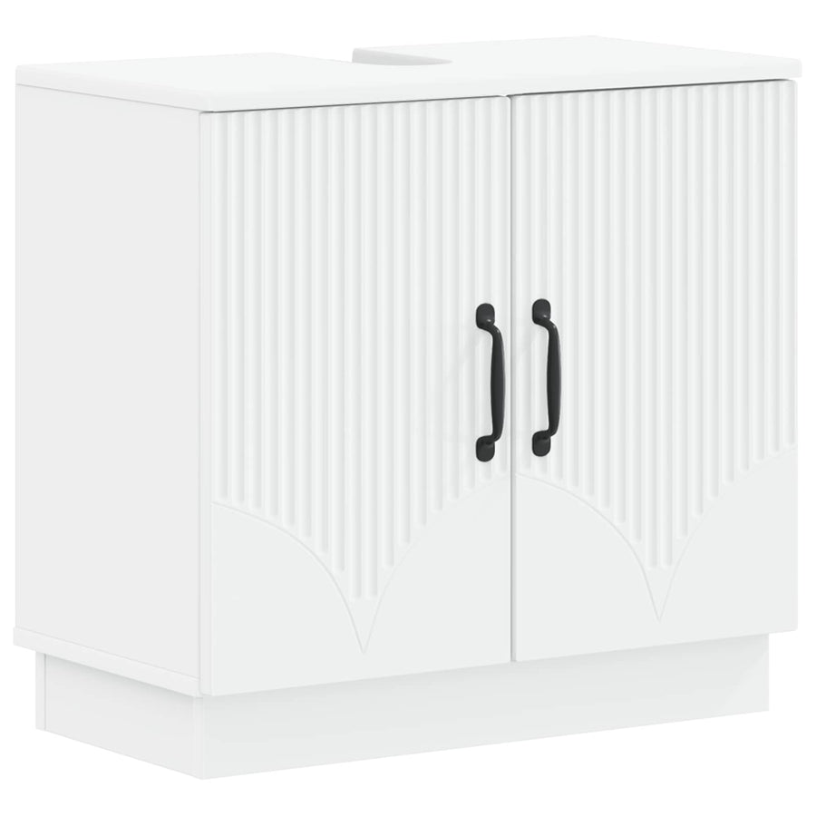 Badkamer wastafelkast HOORN Wit 59,5 x 31,5 x 56 cm