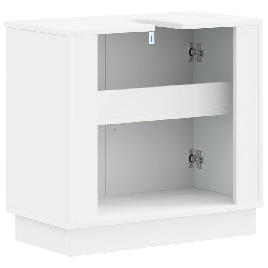 Badkamer wastafelkast HOORN Wit 59,5 x 31,5 x 56 cm