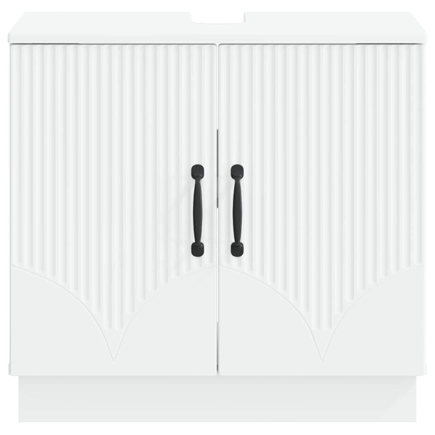 Badkamer wastafelkast HOORN Wit 59,5 x 31,5 x 56 cm