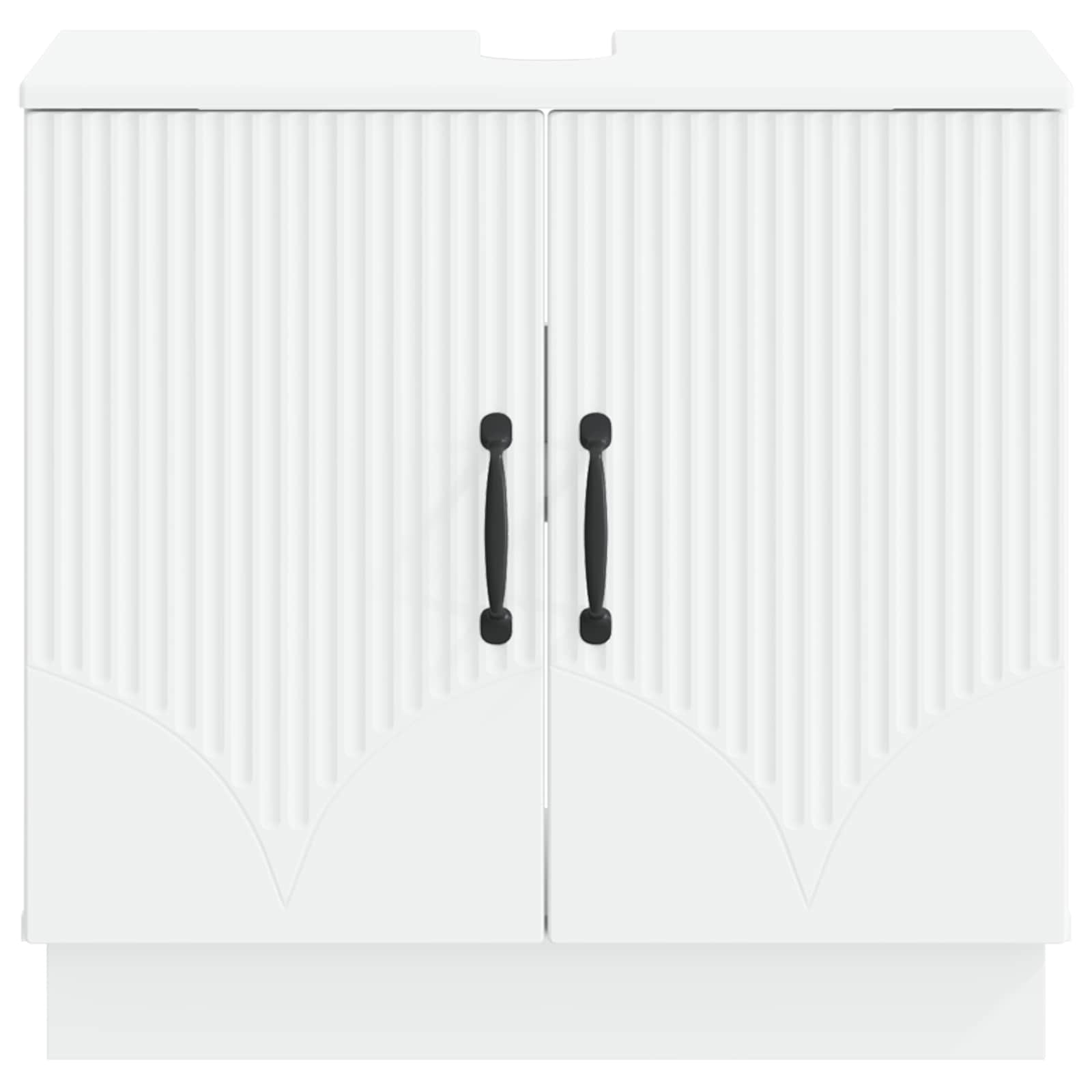 Badkamer wastafelkast HOORN Wit 59,5 x 31,5 x 56 cm