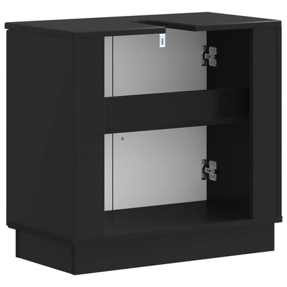 Badkamer wastafelkast HOORN Zwart 59,5 x 31,5 x 56 cm