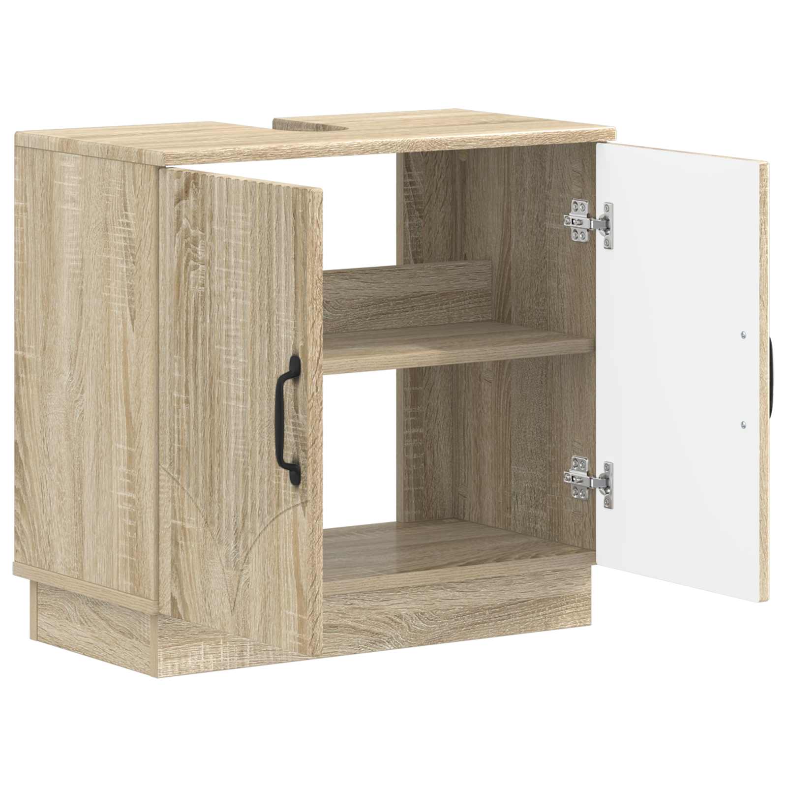 Badkamer wastafelkast HOORN Sonoma Eiken 59,5 x 31,5 x 56 cm
