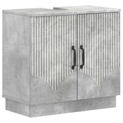 Badkamerkast betongrijs 59,5x31,5x56 cm