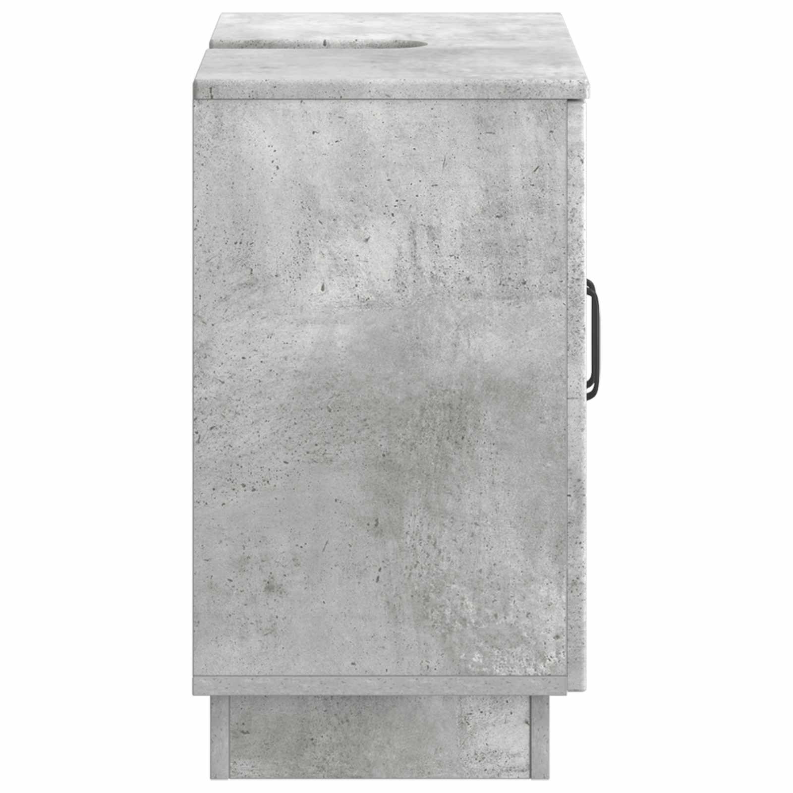 Badkamer wastafelkast HOORN Betongrijs 59,5 x 31,5 x 56 cm