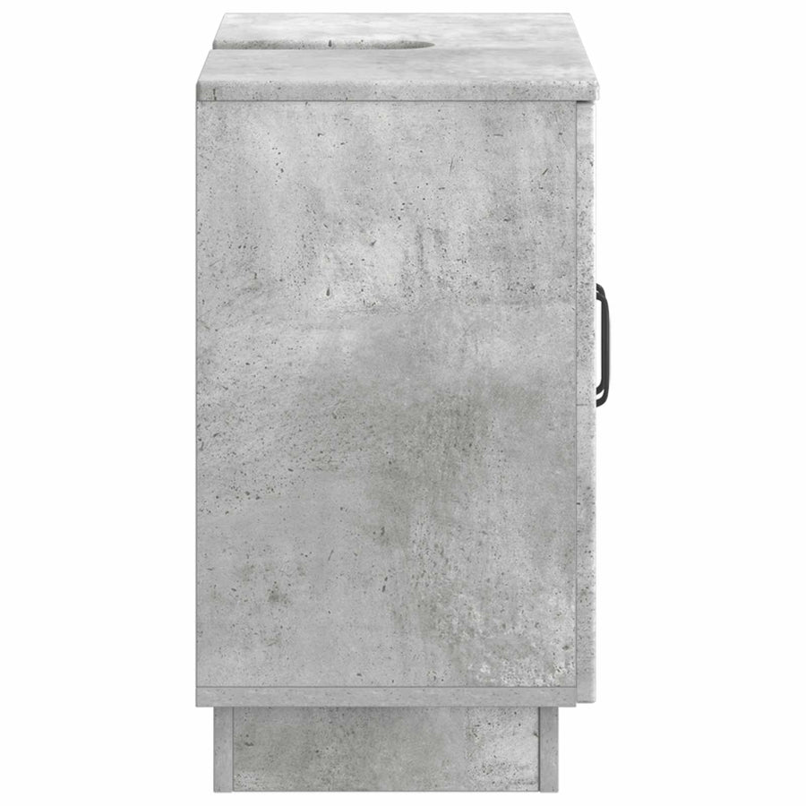 Badkamer wastafelkast HOORN Betongrijs 59,5 x 31,5 x 56 cm