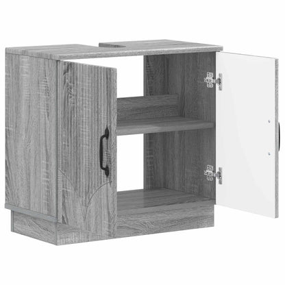 Badkamer wastafelkast HOORN Grijs Sonoma 59,5 x 31,5 x 56 cm