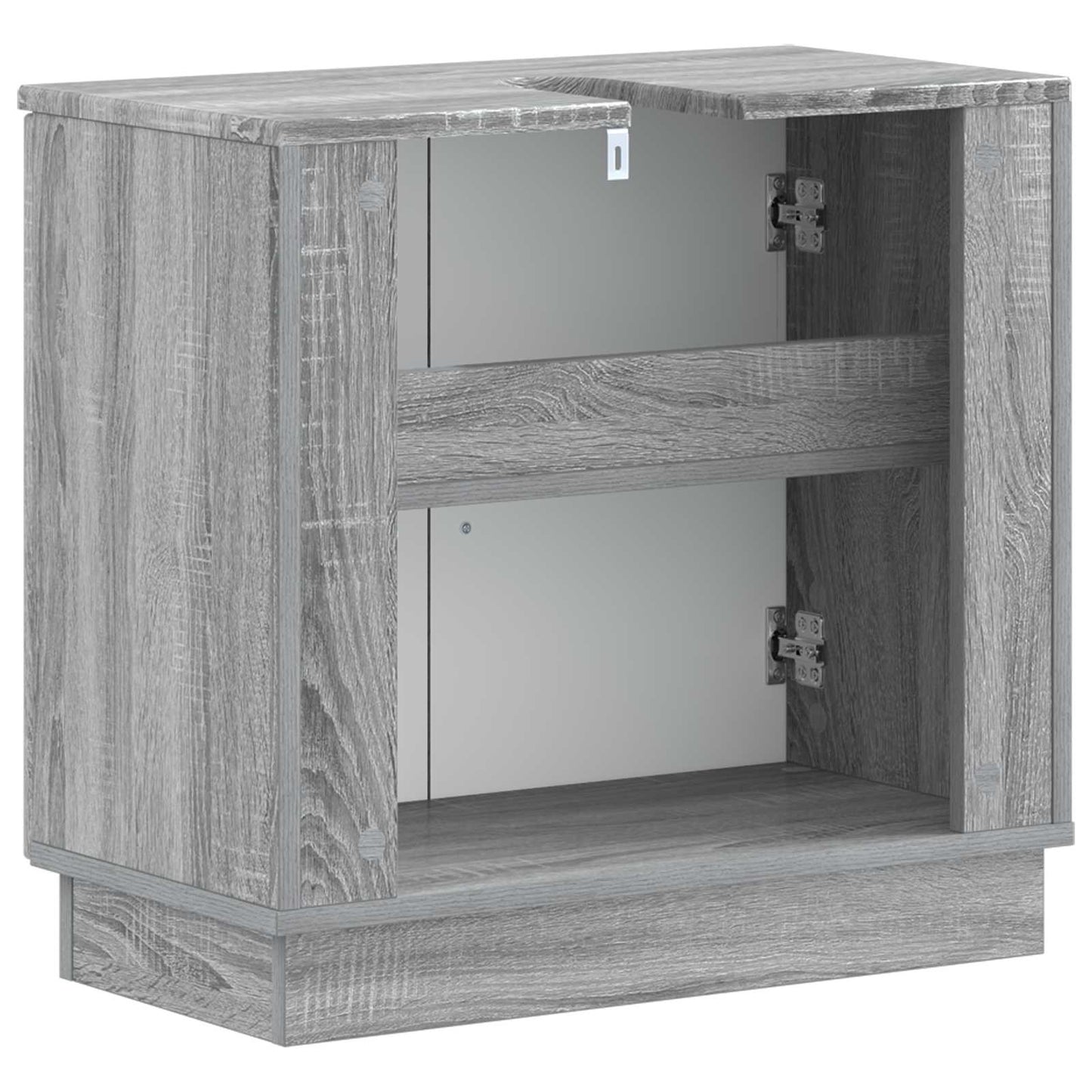 Badkamer wastafelkast HOORN Grijs Sonoma 59,5 x 31,5 x 56 cm