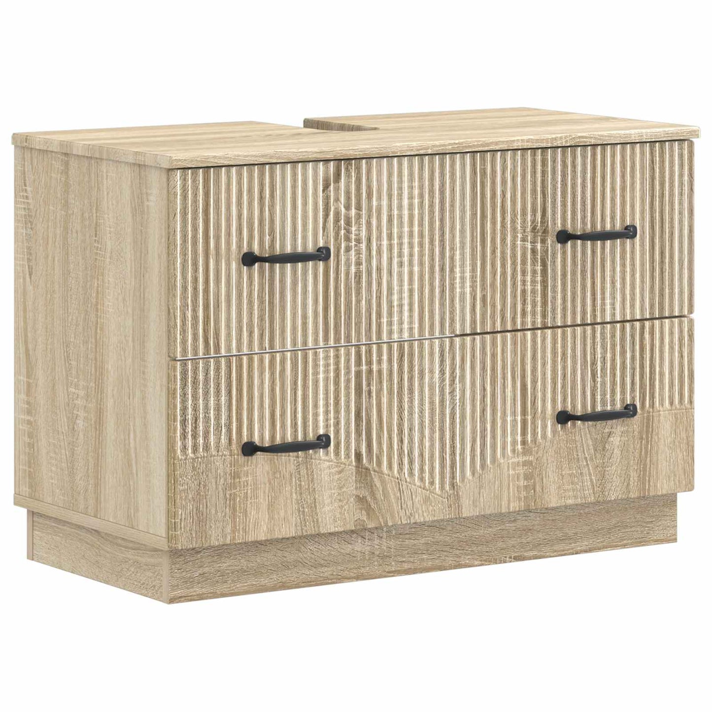 Badkamer wastafelkast HOORN Sonoma Eiken 82 x 41 x 56 cm