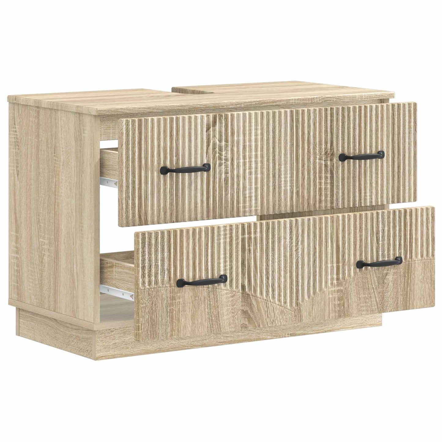 Badkamer wastafelkast HOORN Sonoma Eiken 82 x 41 x 56 cm