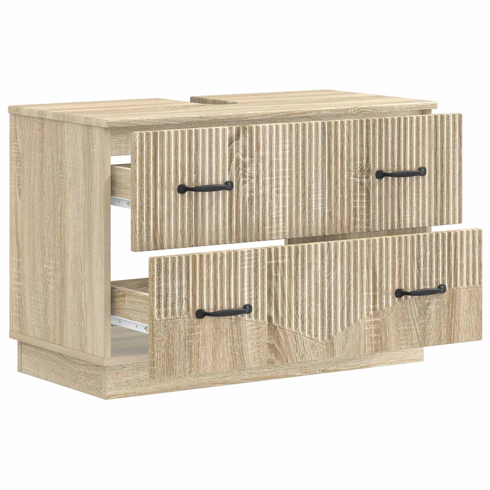 Badkamer wastafelkast HOORN Sonoma Eiken 82 x 41 x 56 cm