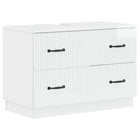 Badkamer wastafelkast HOORN Hoogglans Wit 82 x 41 x 56 cm