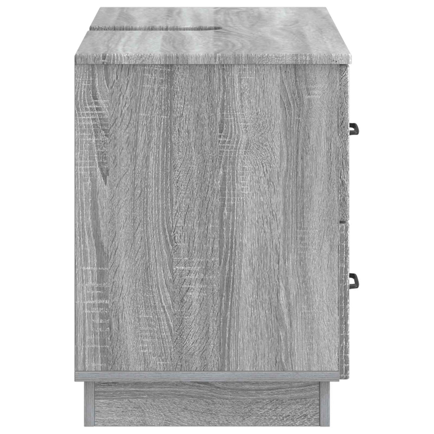 Badkamer wastafelkast HOORN Grijs Sonoma 82 x 41 x 56 cm