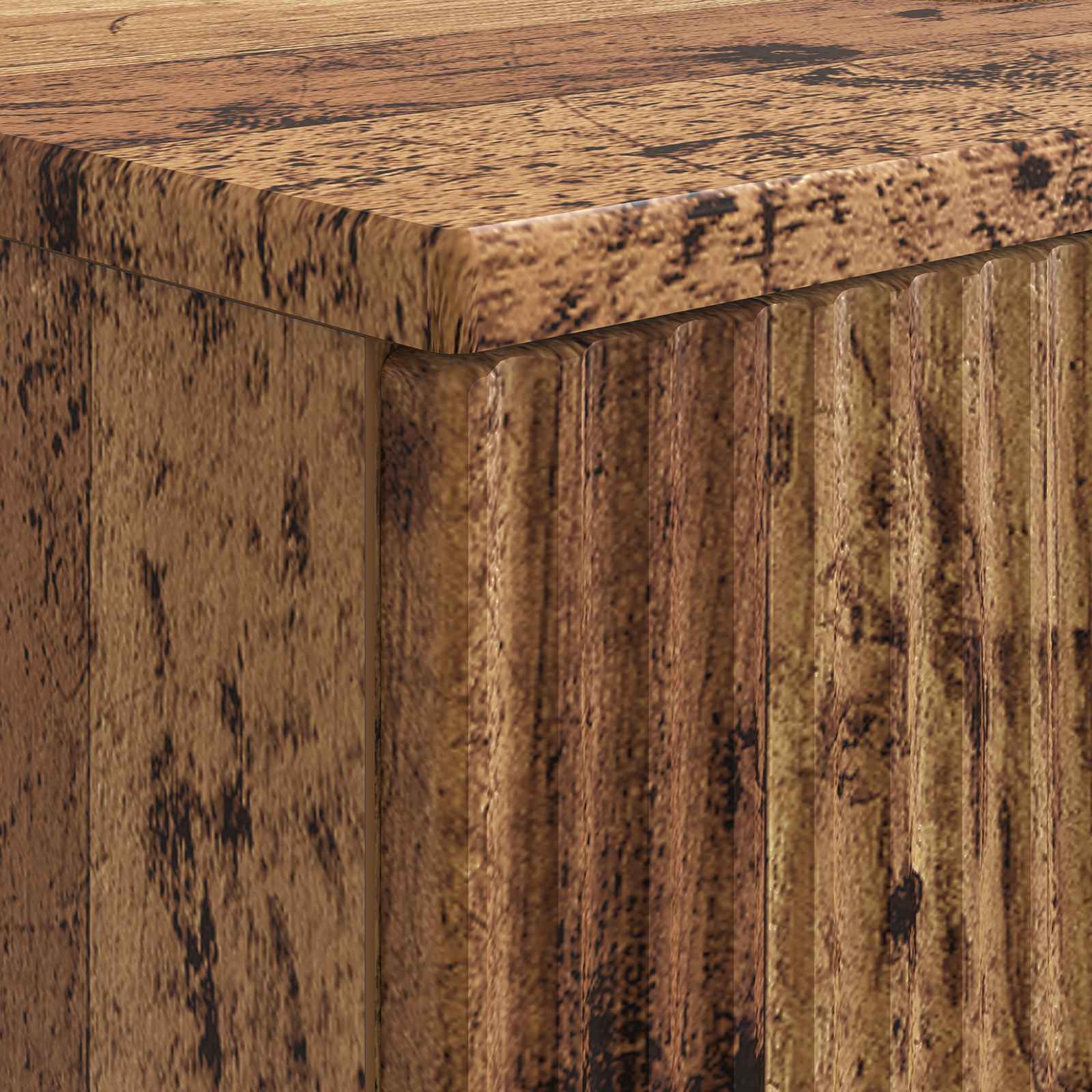 Badkamer wastafelkast HOORN Oud hout 82 x 41 x 56 cm
