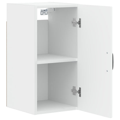 Badkamer wandkast HOORN Wit 30 x 31 x 59 cm Bewerkt hout