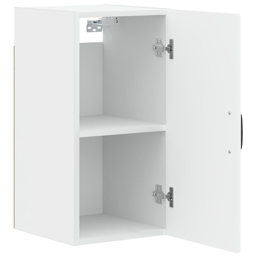Badkamer wandkast HOORN Wit 30 x 31 x 59 cm Bewerkt hout
