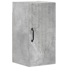 Badkamer wandkast HOORN Betongrijs 30 x 31 x 59 cm Bewerkt hout