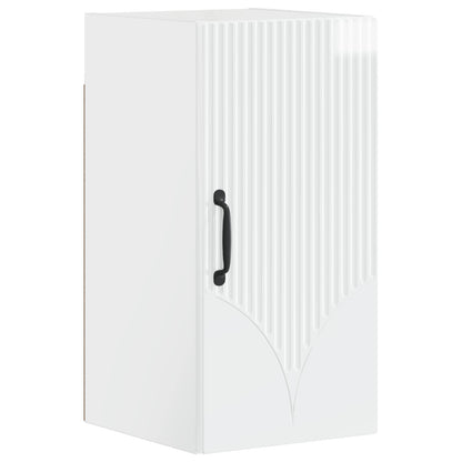 Badkamer wandkast HOORN Hoogglans Wit 30 x 31 x 59 cm