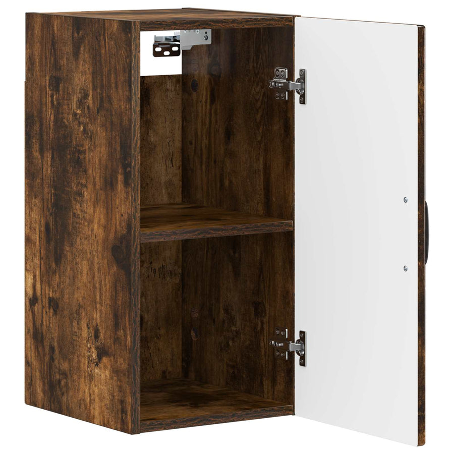 Badkamer wandkast HOORN Gerookt eiken 30 x 31 x 59 cm