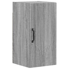 Badkamer wandkast 30x31x59 cm grijs