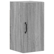 Badkamer wandkast 30x31x59 cm grijs