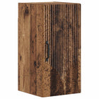 Badkamer wandkast 30x31x59 cm bewerkt hout oud hout