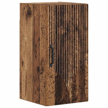 Badkamer wandkast HOORN Oud hout 30 x 31 x 59 cm Bewerkt hout
