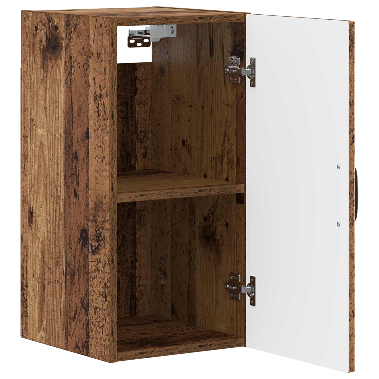 Badkamer wandkast HOORN Oud hout 30 x 31 x 59 cm Bewerkt hout