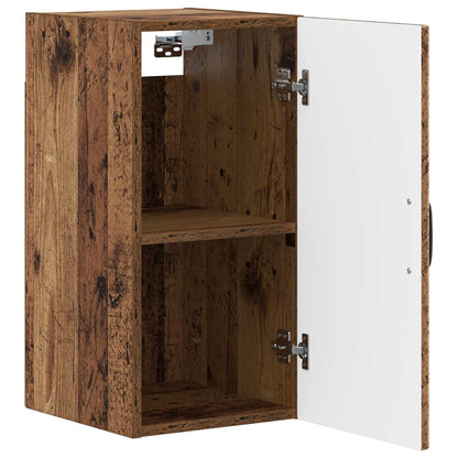 Badkamer wandkast HOORN Oud hout 30 x 31 x 59 cm Bewerkt hout