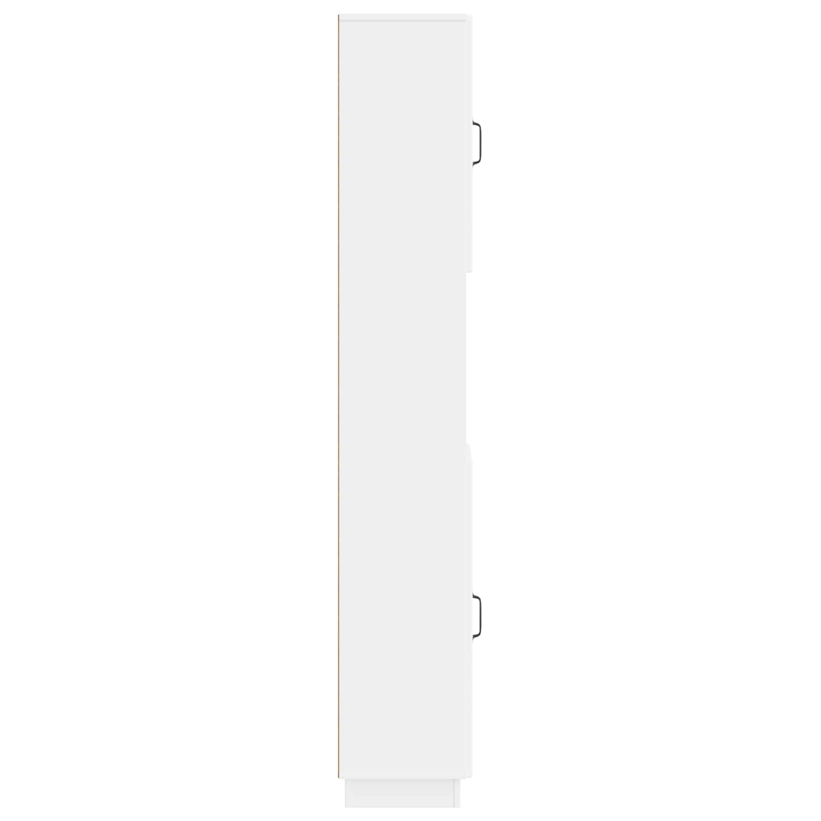 Badkamerkast met Open Plank HOORN Wit 30 x 31 x 187 cm
