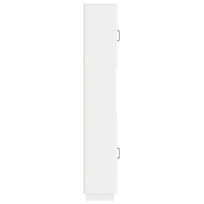 Badkamerkast met Open Plank HOORN Wit 30 x 31 x 187 cm