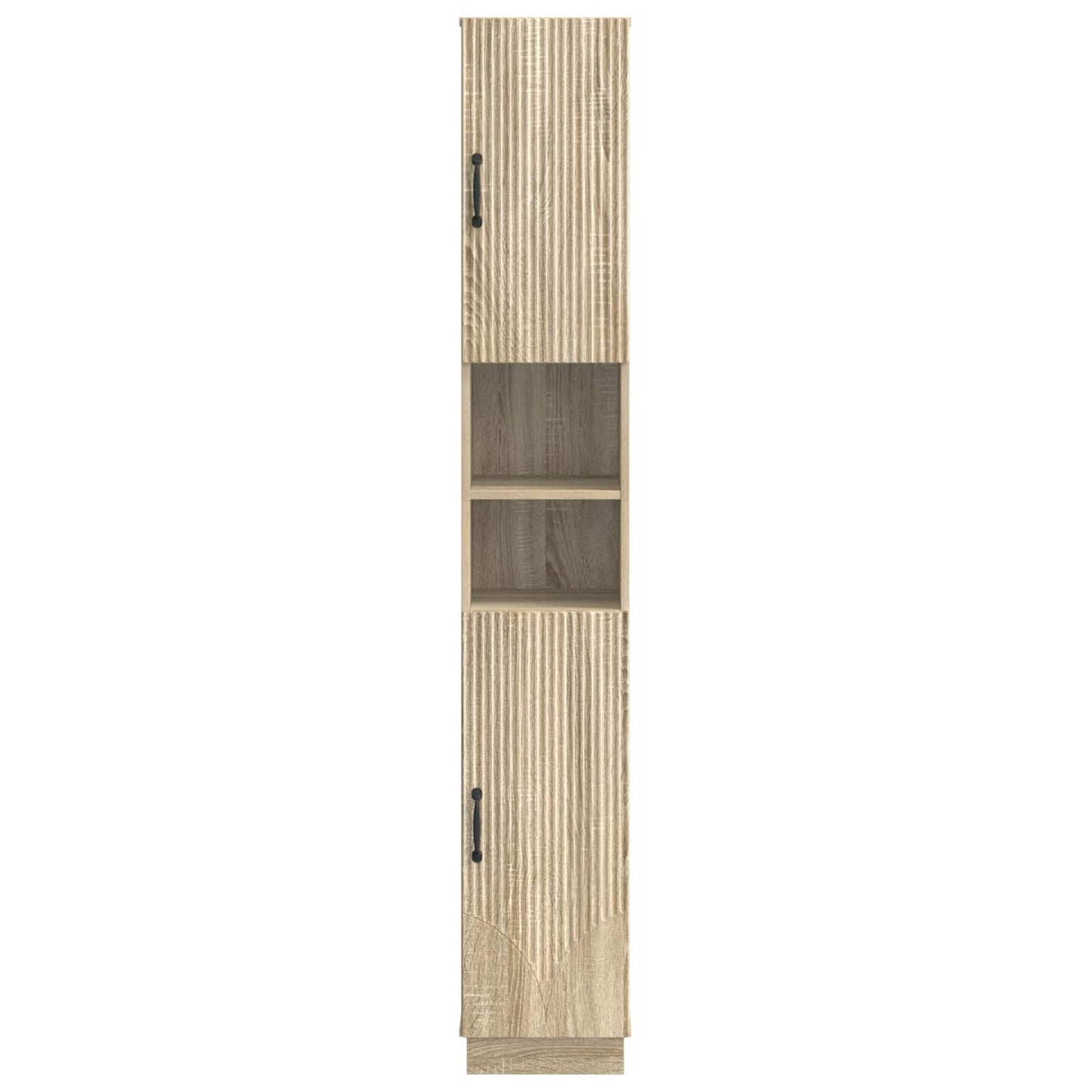 Badkamerkast met Open Plank HOORN Sonoma Eiken 30 x 31 x 187 cm