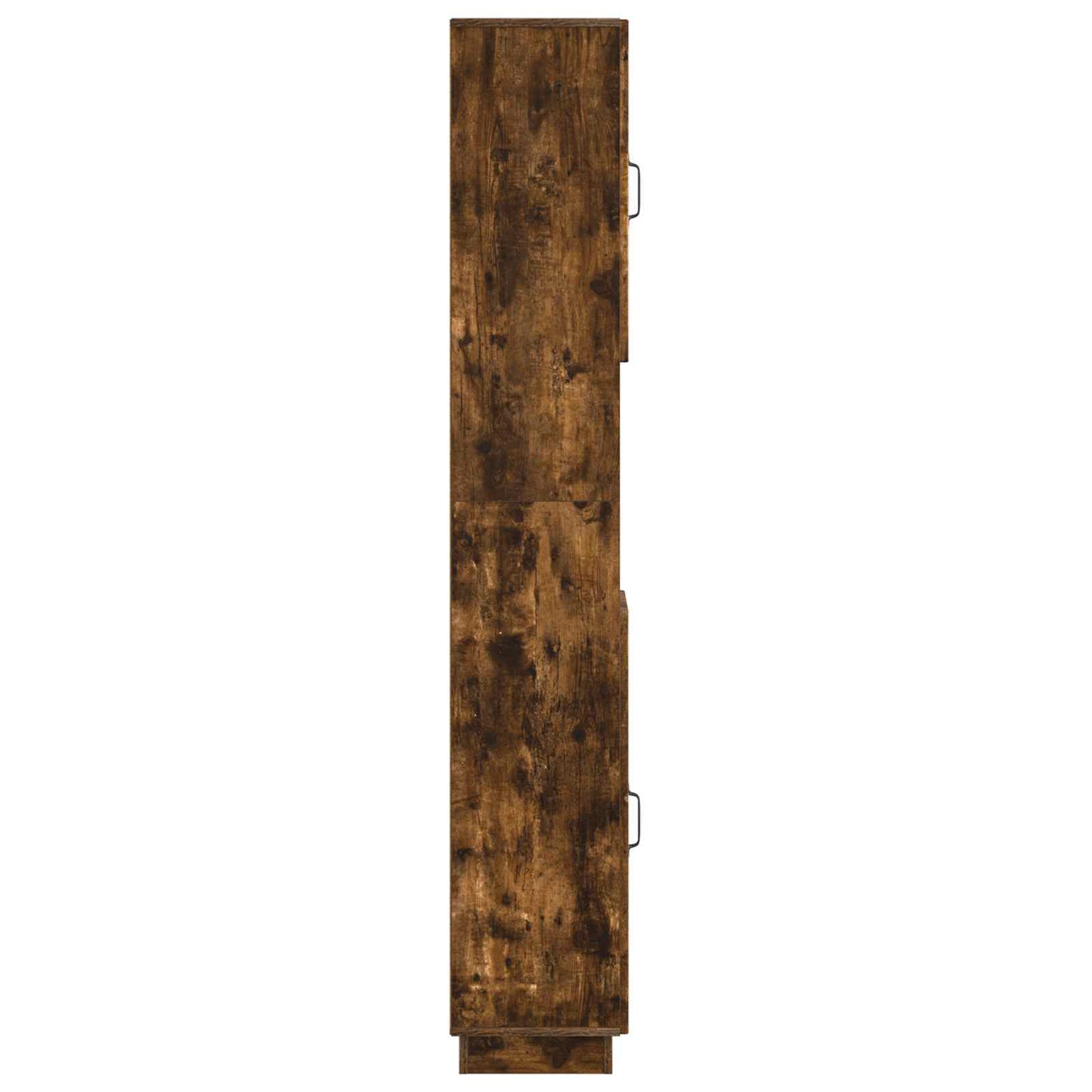 Badkamerkast met Open Plank HOORN Gerookt eiken