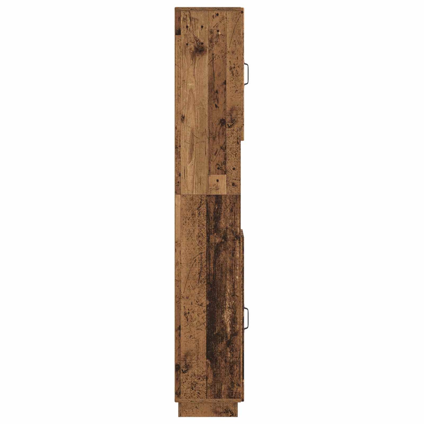 Badkamerkast met Open Plank HOORN Oud hout 30 x 31 x 187 cm