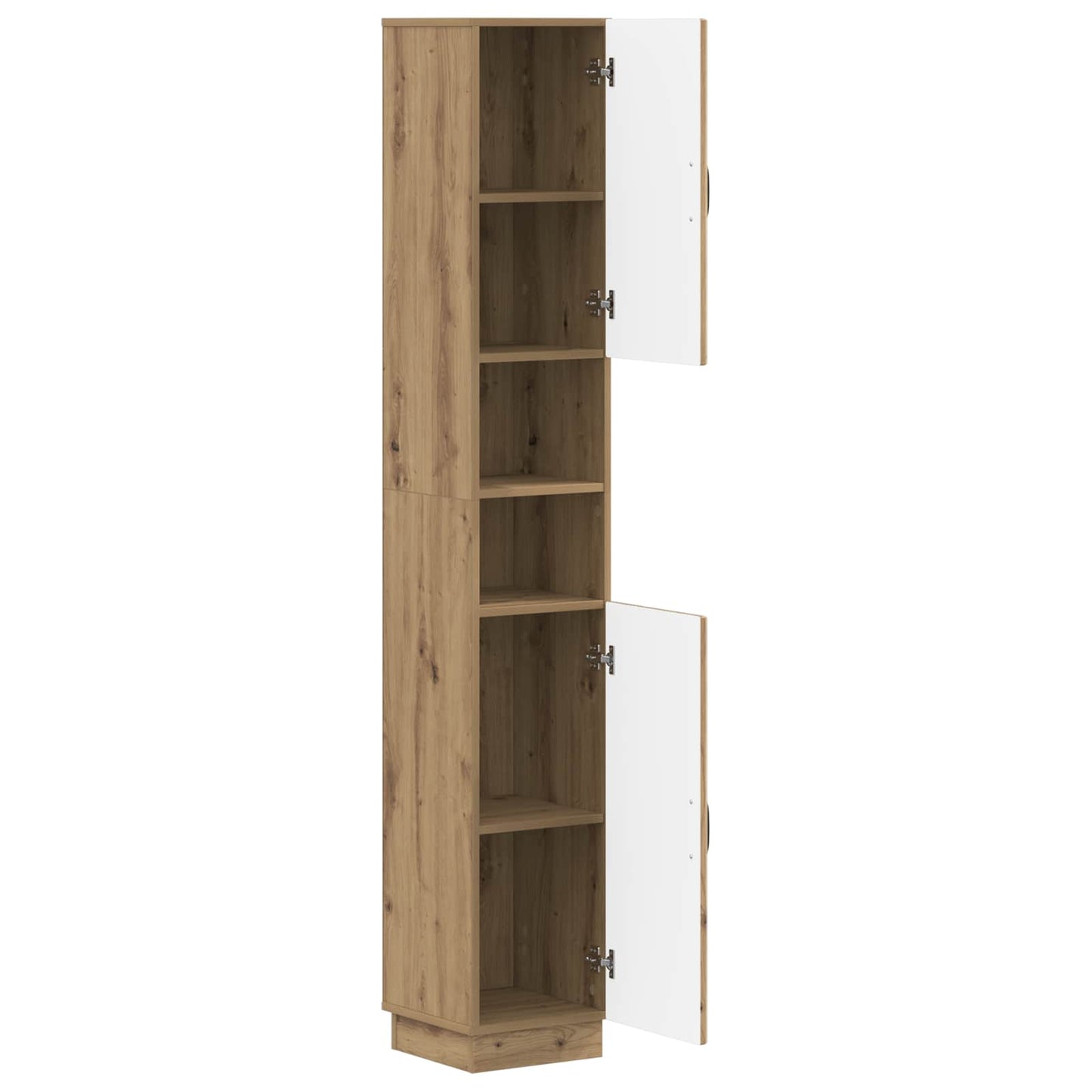Badkamerkast met Open Plank HOORN Artisanaal eiken