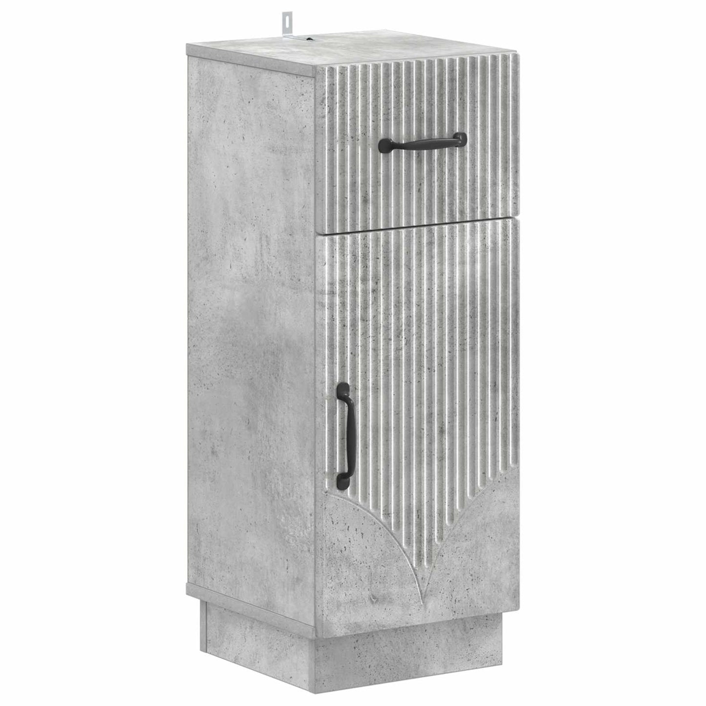 Badkamer Opbergkast HOORN Betongrijs 30 x 31 x 77 cm