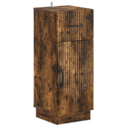 Badkamer Opbergkast HOORN Gerookt eiken 30 x 31 x 77 cm