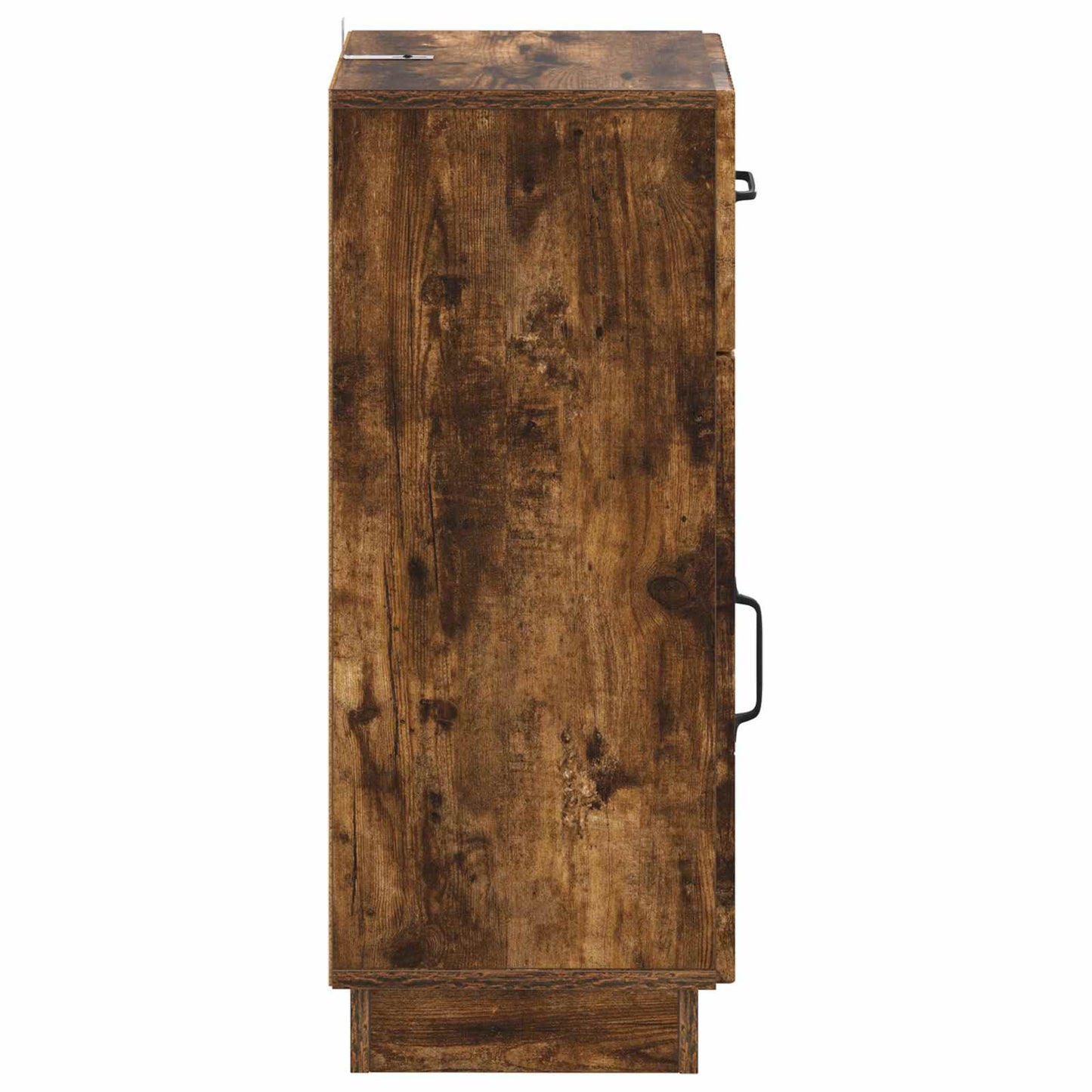 Badkamer Opbergkast HOORN Gerookt eiken 30 x 31 x 77 cm