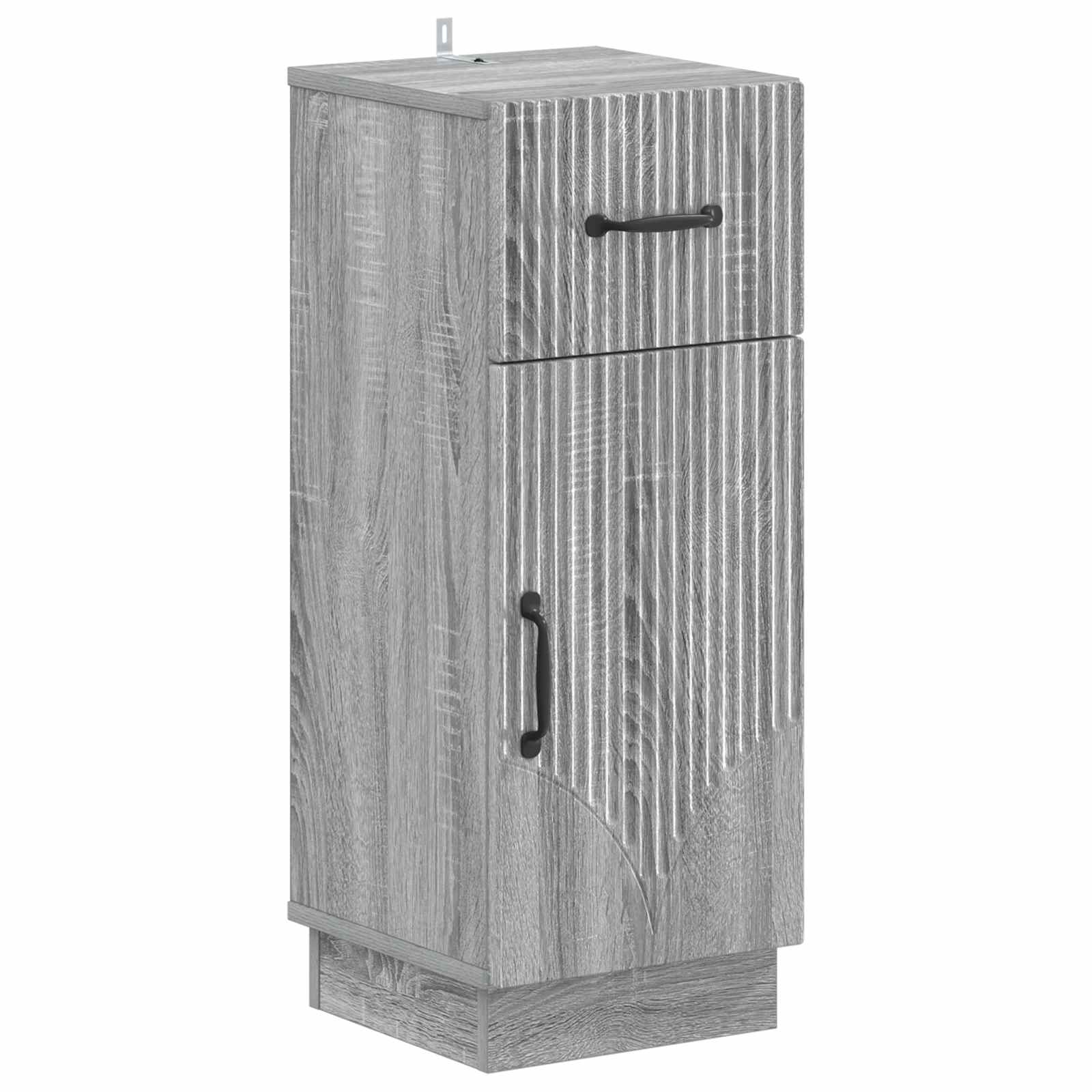 Badkamer Opbergkast HOORN Grijs Sonoma 30 x 31 x 77 cm