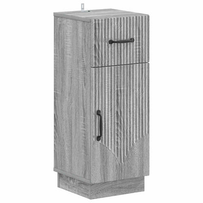 Badkamer Opbergkast HOORN Grijs Sonoma 30 x 31 x 77 cm