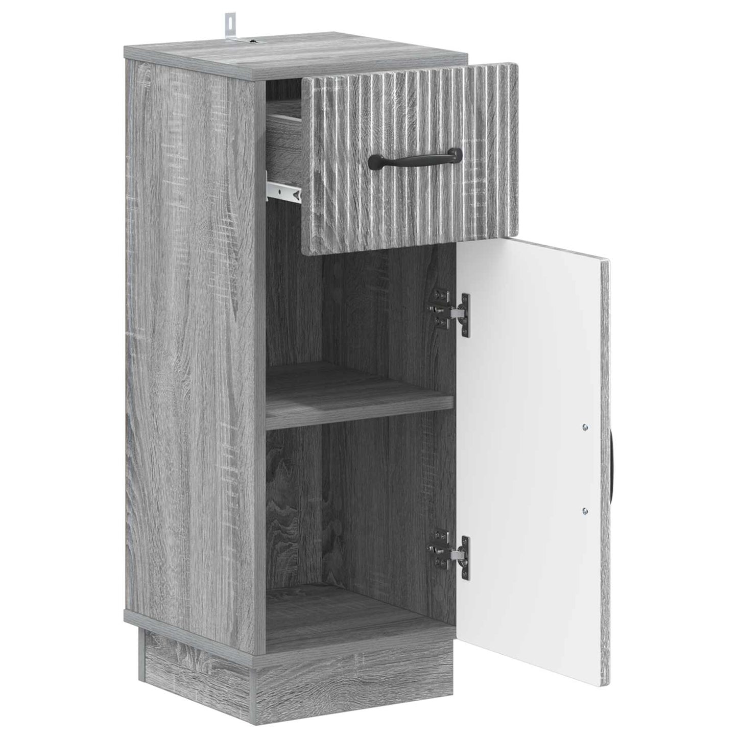 Badkamer Opbergkast HOORN Grijs Sonoma 30 x 31 x 77 cm