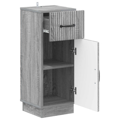 Badkamer Opbergkast HOORN Grijs Sonoma 30 x 31 x 77 cm