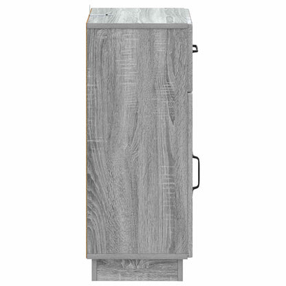 Badkamer Opbergkast HOORN Grijs Sonoma 30 x 31 x 77 cm