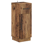 Badkamerkast oud hout 30x31x77 cm bewerkt hout