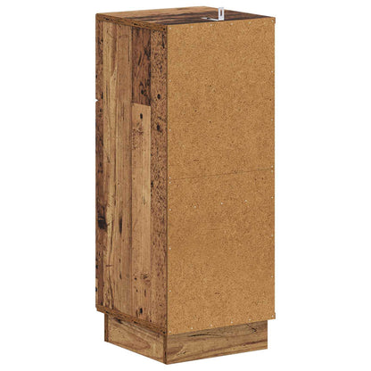 Badkamer Opbergkast HOORN Oud hout 30 x 31 x 77 cm Bewerkt hout