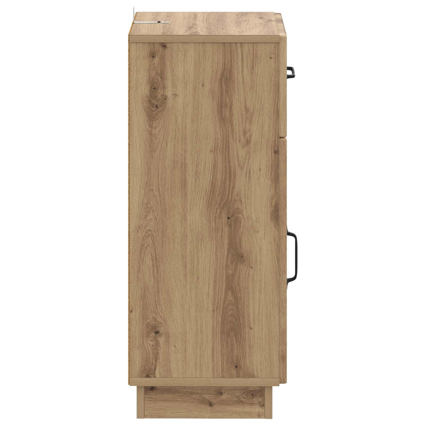 Badkamer Opbergkast HOORN Artisanaal eiken 30 x 31 x 77 cm